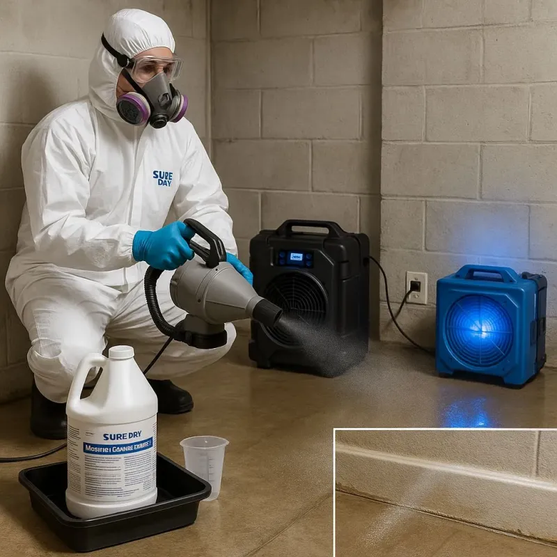 Sanitization and Odor Removal process in Tawas City, MI