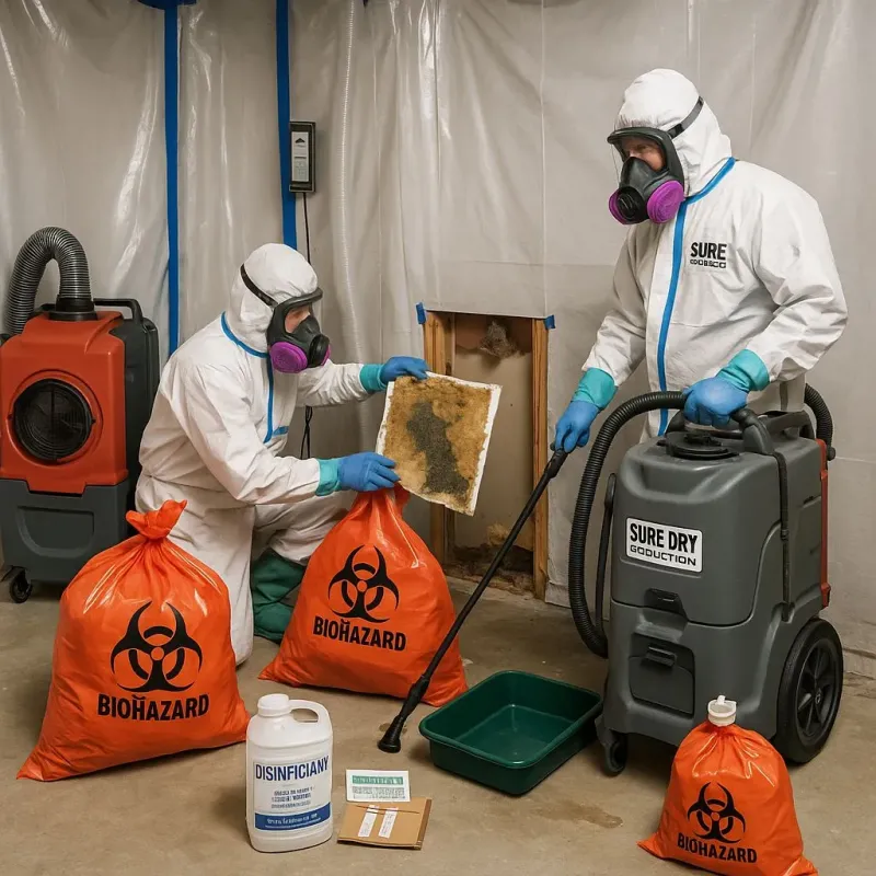 Contaminated Water Handling Protocols process in Tawas City, MI