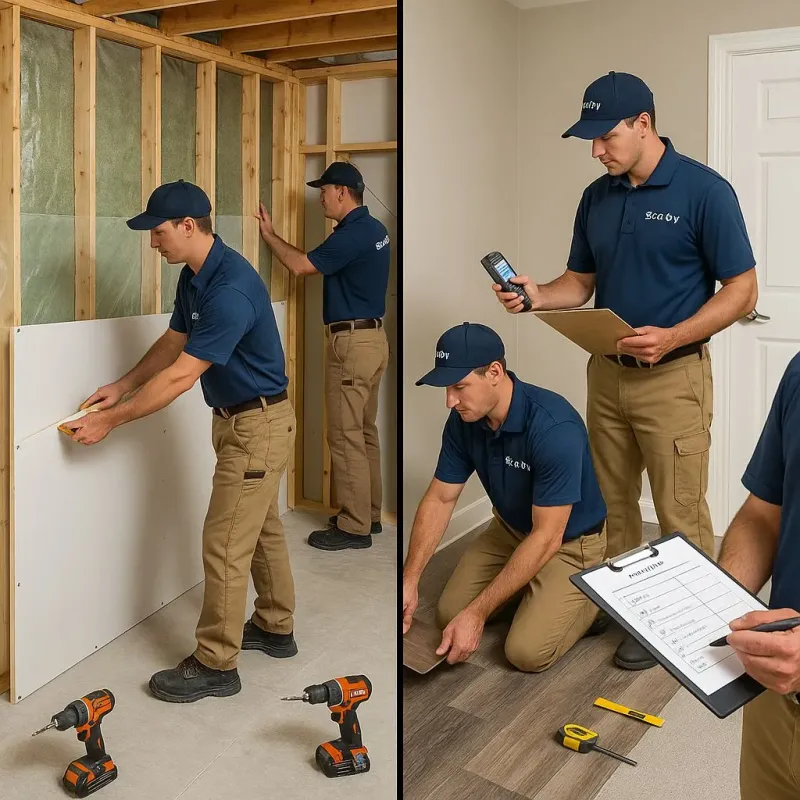Repairs and Reconstruction process in Tawas City, MI
